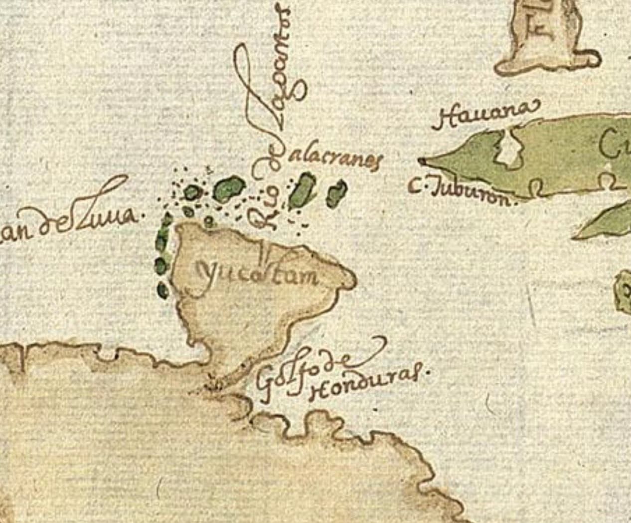 Los flecheros mayas enfrentan a los piratas en Holcobén, abril de 1600